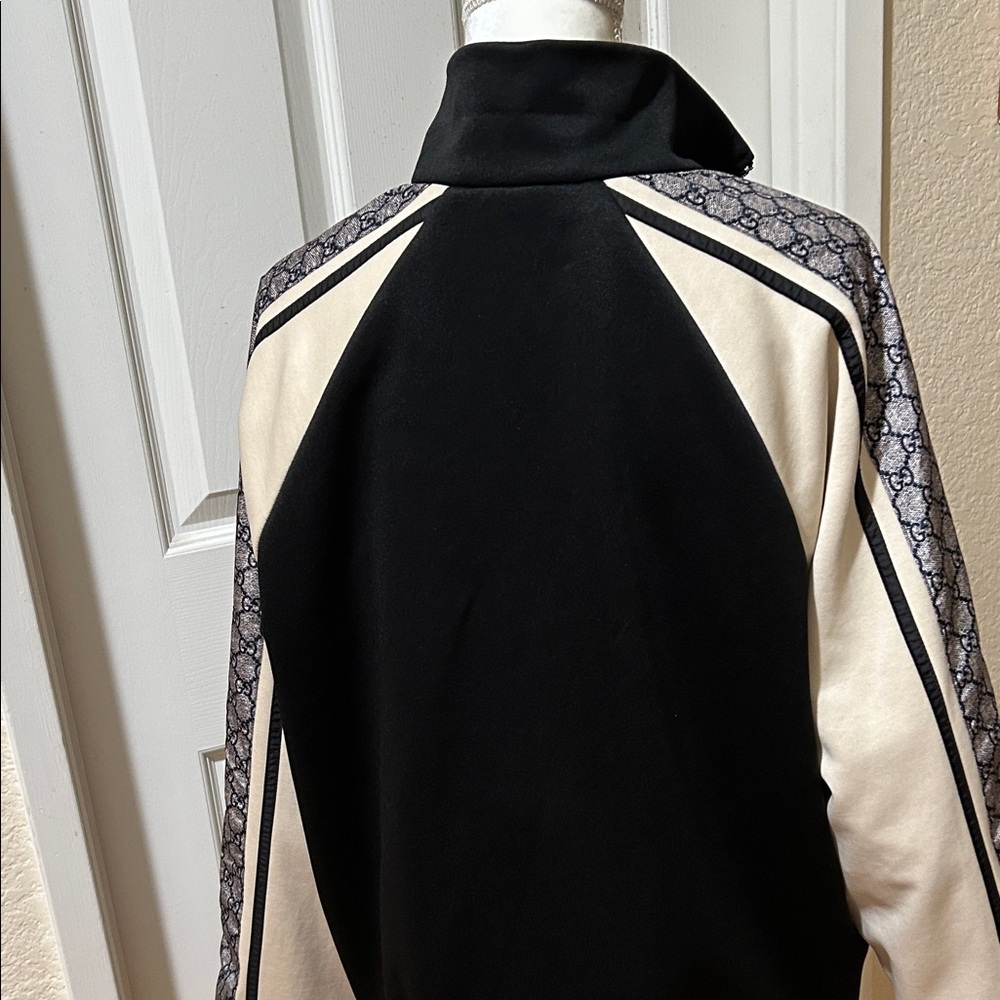 Gucci Black and Cream Bomber Technical Jacket - Picture 5 of 16